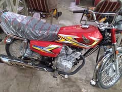 Honda 125, new modal condition 10 bye 10