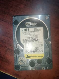 Internel hard drive 2tb for sale 03349544791