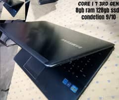 Laptop For Sale  core i7/3rd gen 0