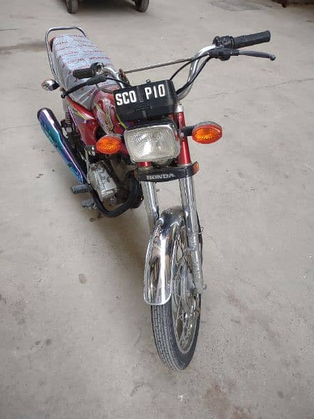 honda 125 2017 multan num seald engin same condition 0