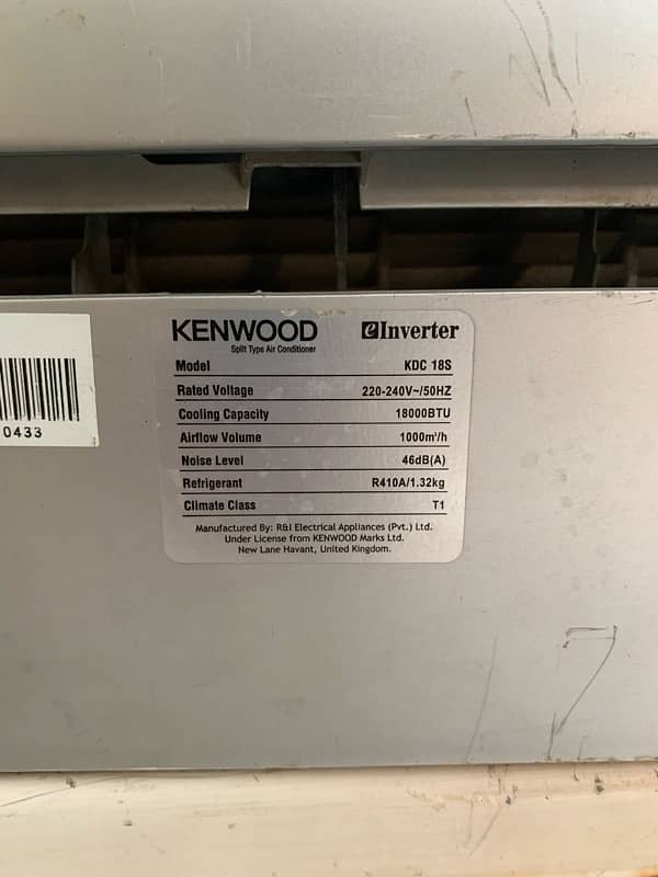 kenwood inverter AC 1