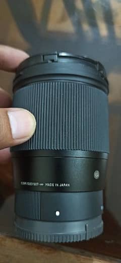 Sony 16mm f1.4 art dc dn Lens for crop bodies