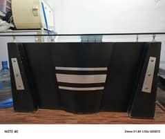 Executive Office Table with Glass top 0