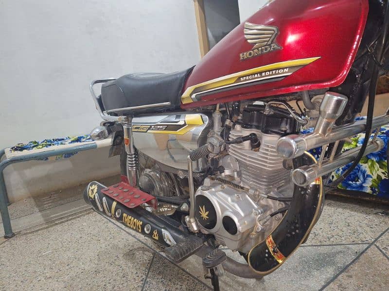 self start honda 125 4