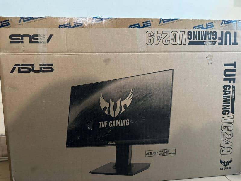 ASUS TUF Gaming VG249Q Gaming Monitor (144Hz, IPS Panel, 1ms) with box 3