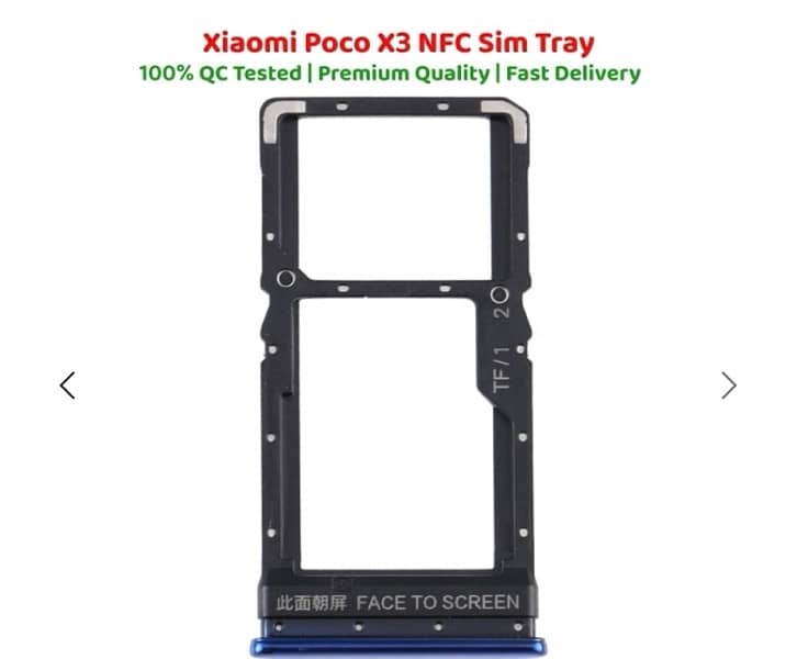 Poco x3 Pro sim Tray 1