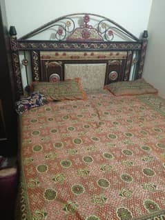 King size bed with 5seater sofa and matress