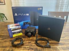 Sony Playstation PS4 Pro game 1TP Warranty ma hai