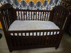 Baby Cot With Matress