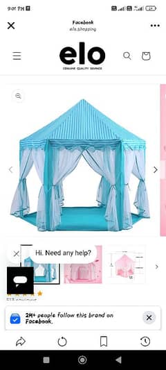 tent house caslte