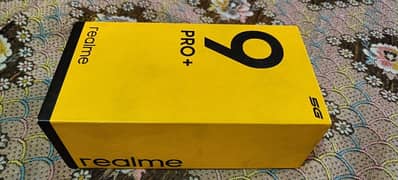 Realme 9 Pro Plus 5G. PTA. Camera mobile.