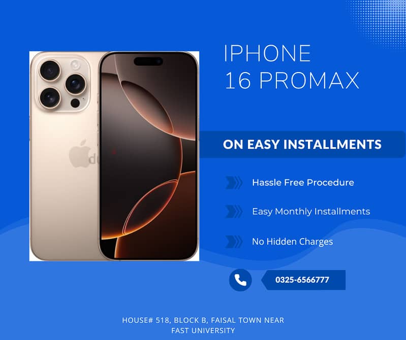 Iphone 16 on Easy Installments 1