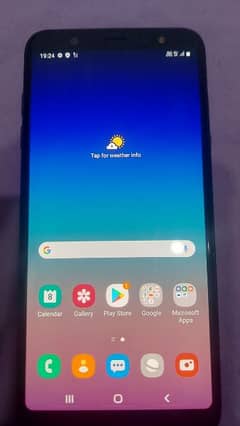 Samsung A 6 plus Dual sim 4. GB Raam storage 64 GB block colour