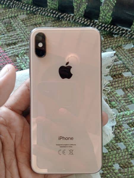 iPhone xs 256 GB 74 bettry health non pta back change 03411040234 call 1