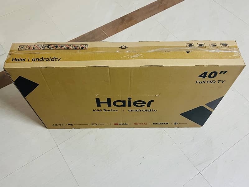 Haier LED 40” inches (Android) Brand New 3