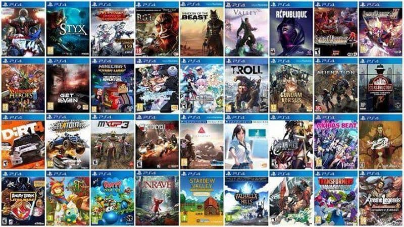 PS4 JAILBREAK GAMES AVAILABLE 0