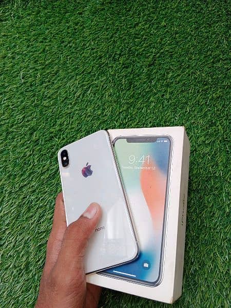 iPhone x 256 GB pta approved with box 1