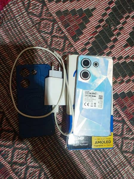 tacno camon 20 original phone Dabba charger ha all ok 10/10 condition 2