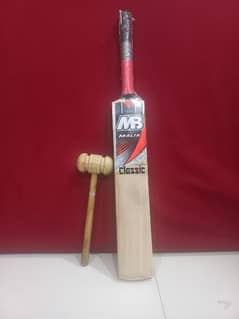 english willow hard ball bat+ hard ball +knocking hammer+cover