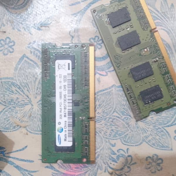 Laptop ram 2gb 2 ram sticks 1