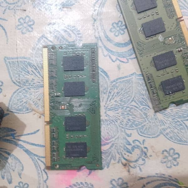 Laptop ram 2gb 2 ram sticks 2