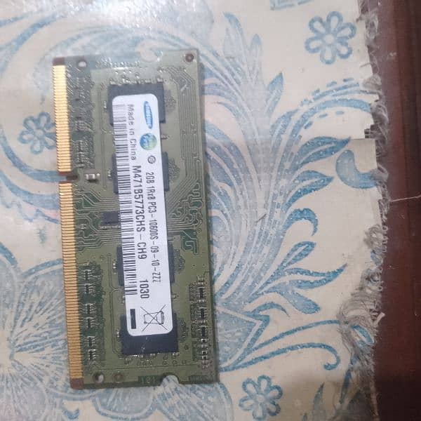 Laptop ram 2gb 2 ram sticks 4