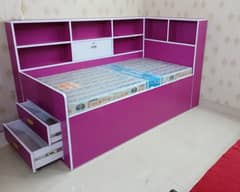 Brand New Kids Single Bed With Stoarge , Kids Sliding Bed 0