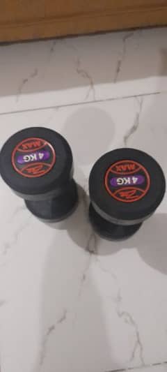 ZeeMax 4kg Dumbbells