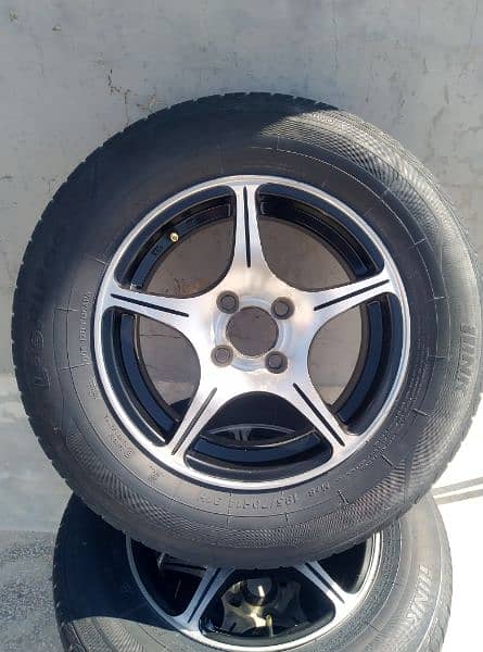 Rim tyres 14 inch exchange possible 0