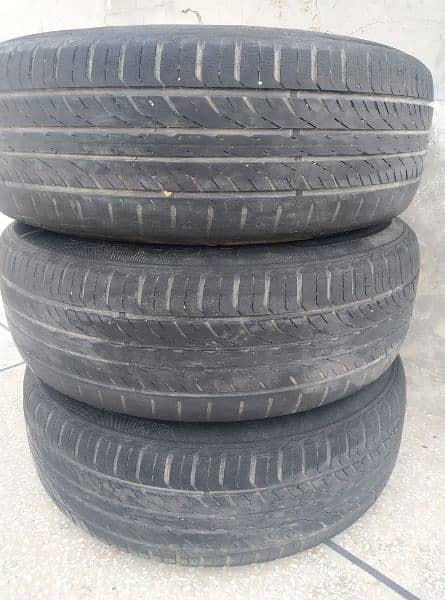 Rim tyres 14 inch exchange possible 4