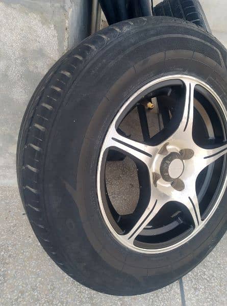 Rim tyres 14 inch exchange possible 14