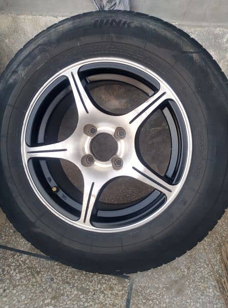 Rim tyres 14 inch exchange possible 19