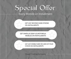 Used Mobile on Easy Installments