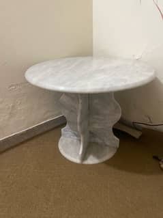 round marble table for sell