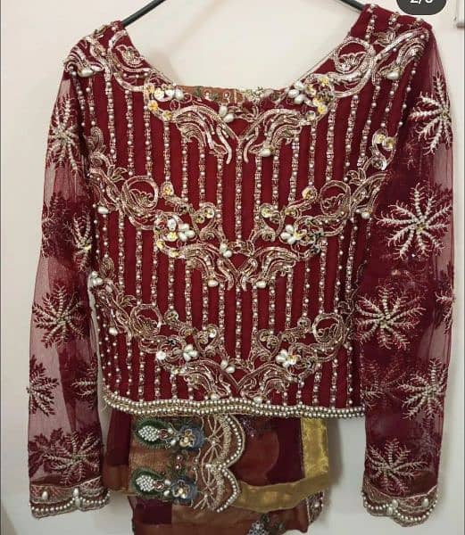 wedding dress- lehnga - red formal dress 7