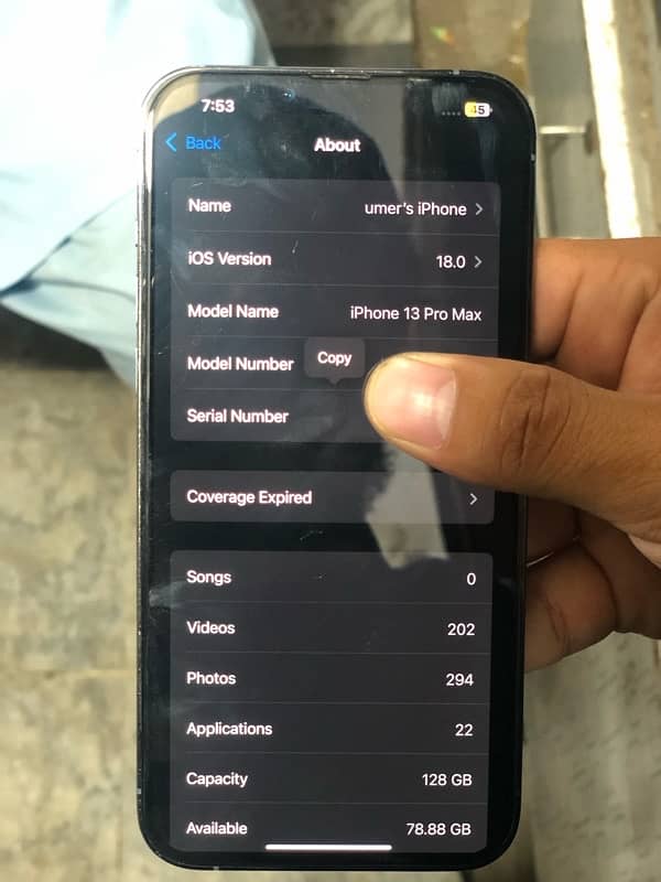 Iphone 13 pro max non pta read add 5