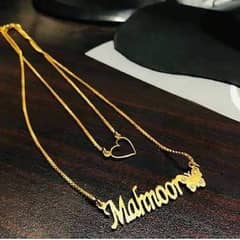 Mahnoor name necklace