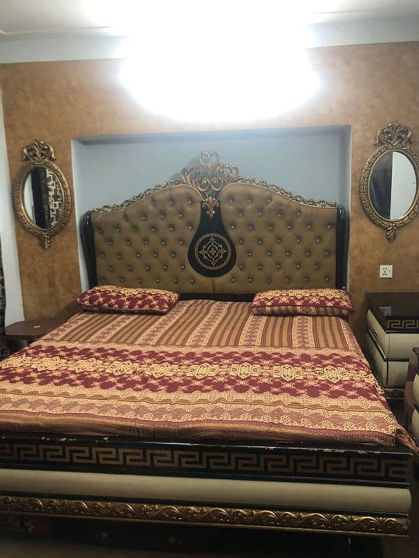 bed set with good condotion 1