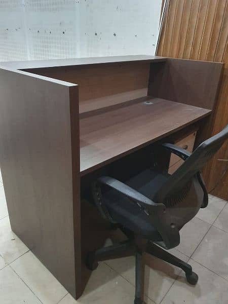 Selling office table with chair for 55,000 price can be negotiable. 0