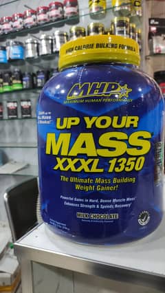 Nutrition fuel offer 100%orignal mhp mass with shaker and tshirt