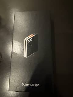 Samsung Z Flip 6 Crafted Black ( Non Pta )