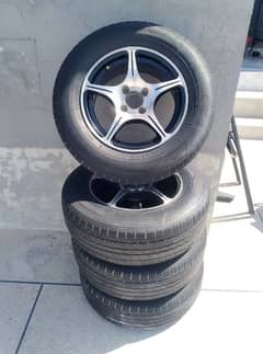 Rim tyres 14 inch for sale and exchange