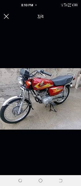 Honda 125 for sale model 20/21 Islamabad number 1