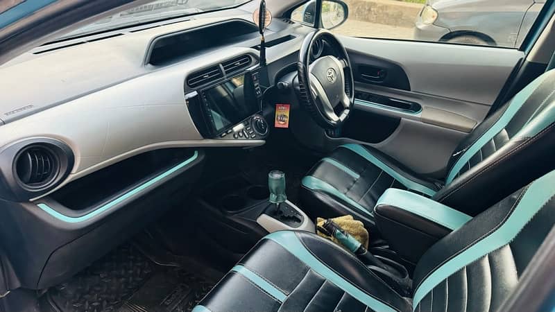 Toyota Aqua 2012 Hybrid  Original condition Home use car 11