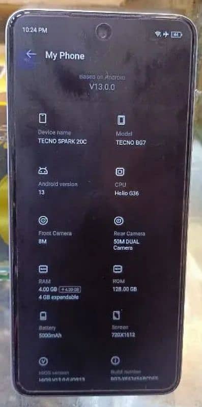 Tecno spark 20c 1