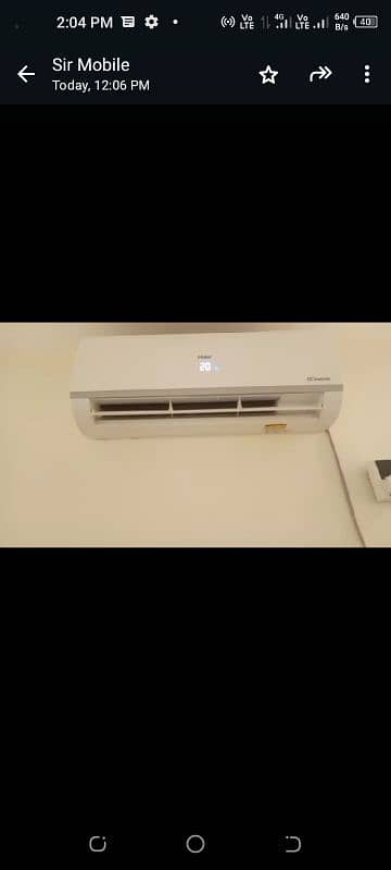 Hair AC DC inverter Heat and cool  Urgent sale ton 1.5 2