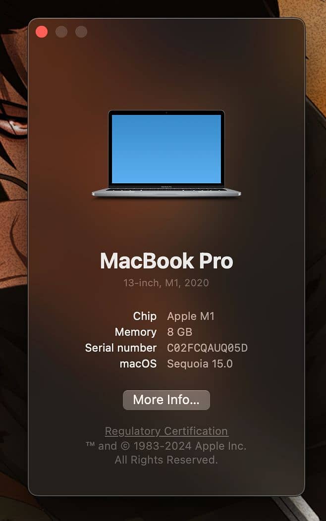 MacBook Pro M1 2020 - 8GB/256GB - 13'' Inches 6