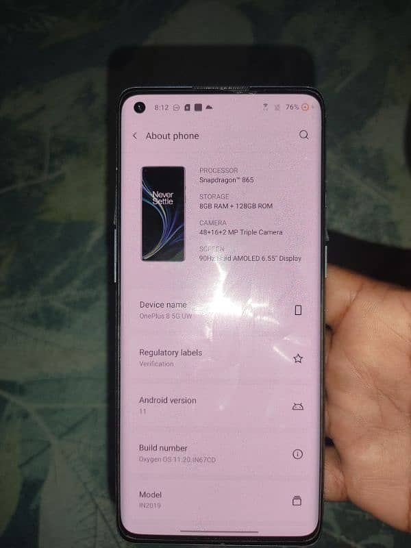 OnePlus 8 5G UW 4