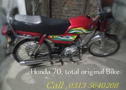 Urgent For Sale Honda 70 total original First Hand