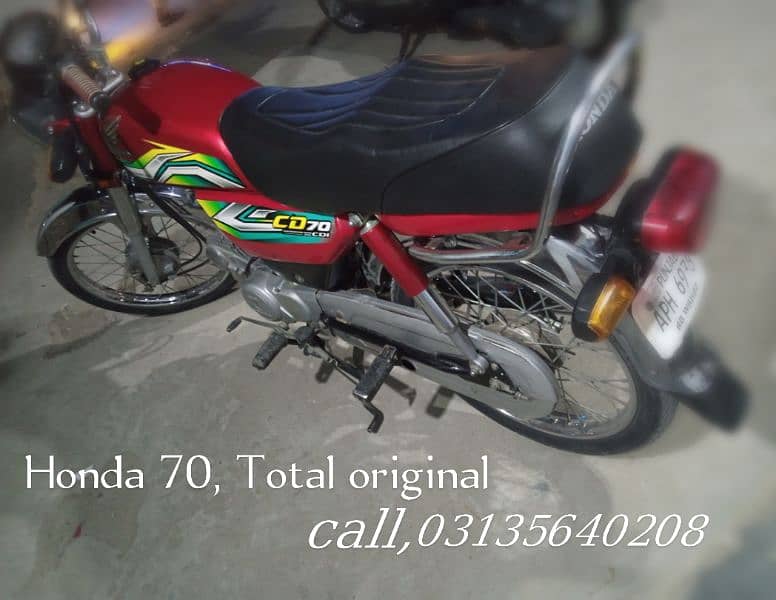 Urgent For Sale Honda 70 total original First Hand 3